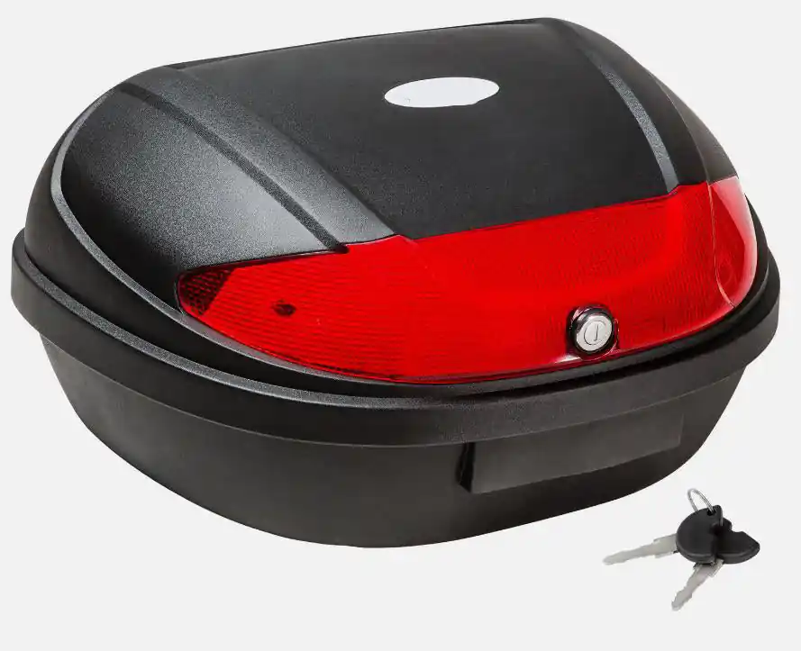 Finale Aktion Abschließbarer Motorradkoffer Top Case Roller Motorrad Koffer Rollerkoffer Motorradtasche