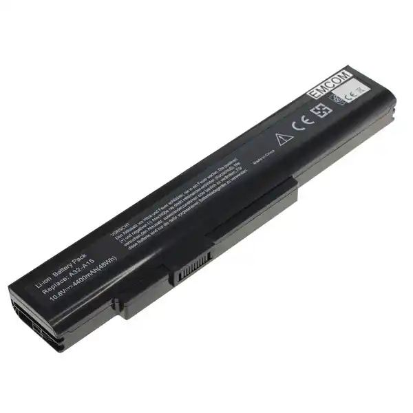 Markenprodukt Akku für MSI CX640MX, wie A32-A15, A41-A15, A42-A15, A42-H36, 4400 mAh